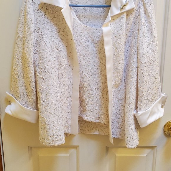 R & M Richards 3 piece party pants suit - Picture 3 of 5